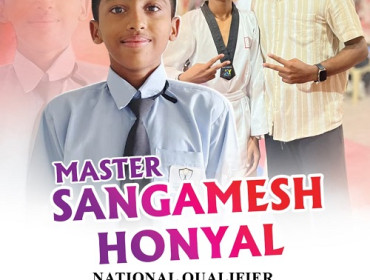  Celebration of Excellence: Sangamesh Honyal’s Taekwondo Achievement
